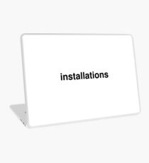 installations Laptop Skin