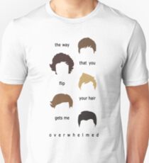 the way that you flip your hair - vertical Unisex T-Shirt