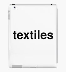textiles iPad Case/Skin