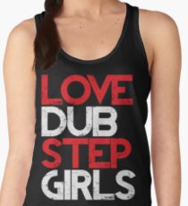 Love Dubstep Girls (red) Women's Tank Top