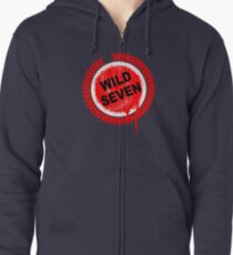 Wild Seven (clean) Zipped Hoodie