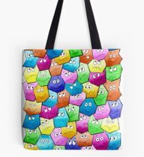 NEIGHBORS QUARREL - BRUSH AND GOUACH Tote Bag