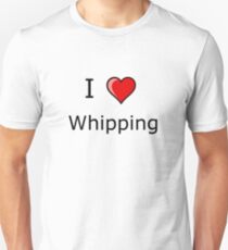 i love whipping heart Unisex T-Shirt