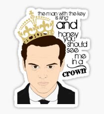 You should see Moriarty in a crown Sticker