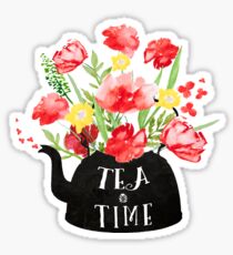 Tea time Sticker