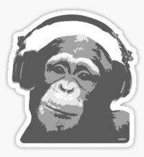 DJ MONKEY Sticker