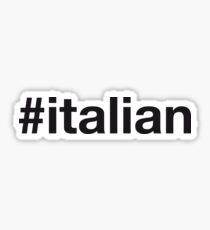 ITALIAN Sticker