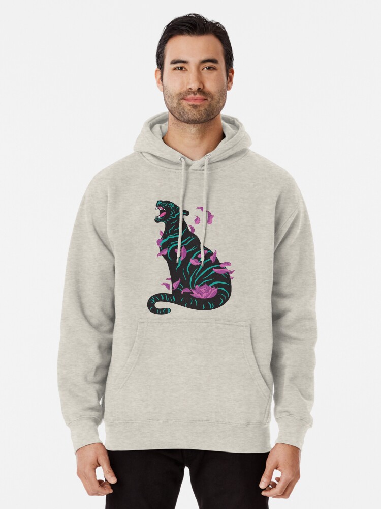 black tiger hoodie