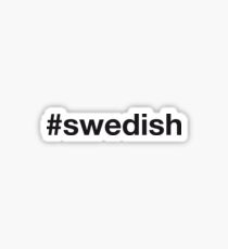SWEDISH Sticker
