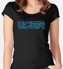 User (Light) Women's Fitted Scoop T-Shirt