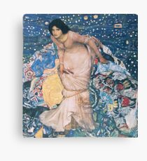 The Night Fell Down Canvas Print