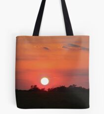 High Speed Sunset Tote Bag