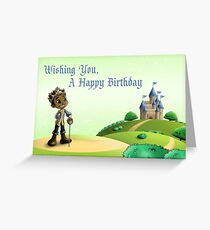 Prince Jamal Greeting Card