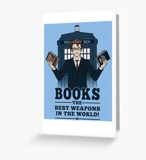 Books Greeting Card