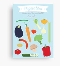Vegetables Canvas Print