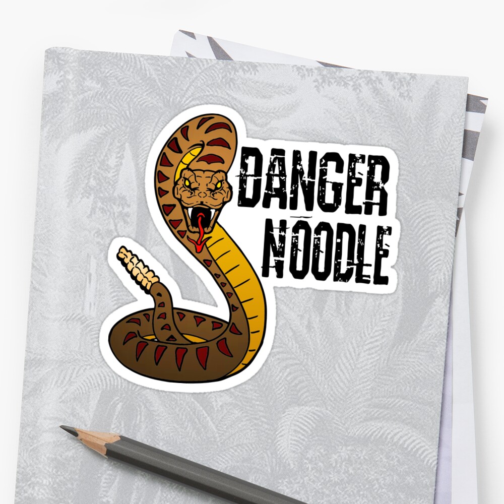 danger-noodle-sticker-by-allisondawn15-redbubble