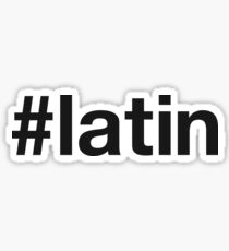 LATIN Sticker