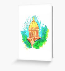 Golden Dome Greeting Card