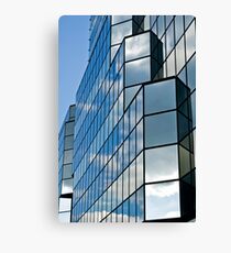 Glass office building. Canvas Print