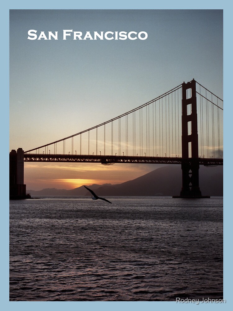 Golden Gate Bridge - Sunset From Torpedo Wharf by rodneyj46