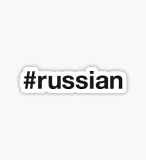 RUSSIA Sticker