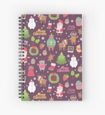Merry Christmas Spiral Notebook