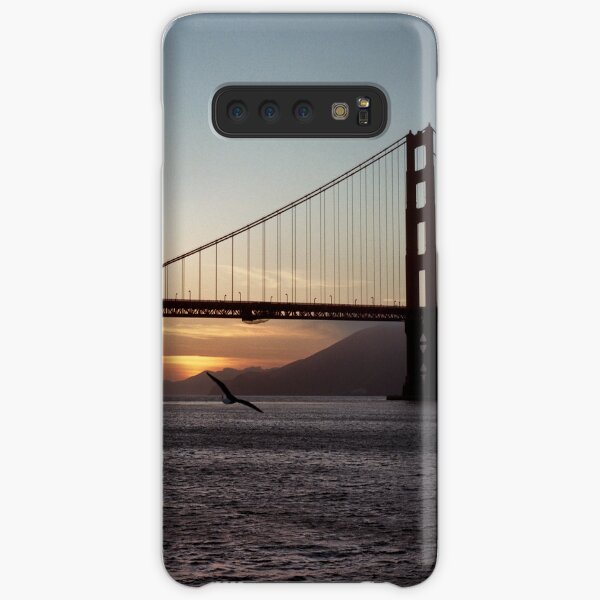 Golden Gate Bridge - Sunset From Torpedo Wharf Samsung Galaxy Snap Case