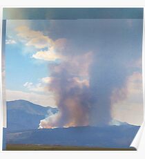 Waldo Canyon fire first day Poster