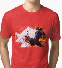 The Captain's Flying Knee Tri-blend T-Shirt