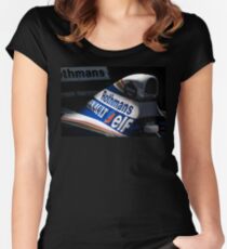 Williams FW16 - Ayrton Senna Tailliertes Rundhals-Shirt