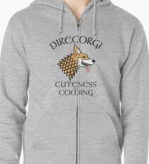 DireCorgi Zipped Hoodie