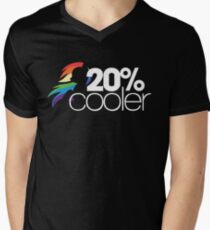 20% Cooler! (ALL options) - BLACK Men's V-Neck T-Shirt
