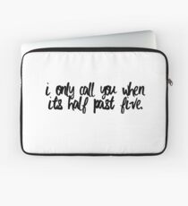 Half Past Five Laptop Sleeve