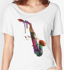 saxophone Women's Relaxed Fit T-Shirt