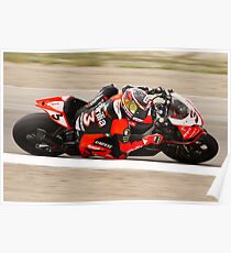 MAX BIAGGI at Miller Motorsports park 2012 Poster