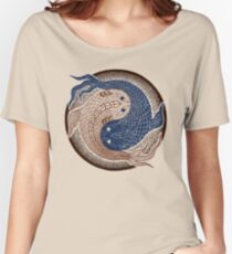 yin yang fish, shuiwudao mandala Women's Relaxed Fit T-Shirt