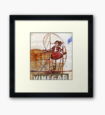 Melbourne Skipping Girl Framed Print