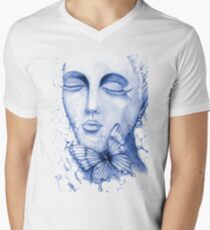 Crackle Away Tee Men's V-Neck T-Shirt