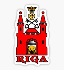 riga Latvia Sticker