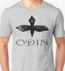 Camiseta unisex Camiseta Odin Raven