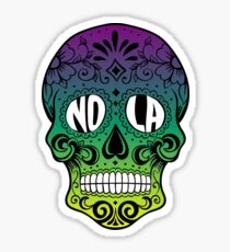 NOLA Skull Sticker
