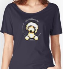 Yellow Labradoodle :: It's All About Me Women's Relaxed Fit T-Shirt