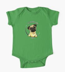 Pug :: It's All About Me One Piece - Short Sleeve