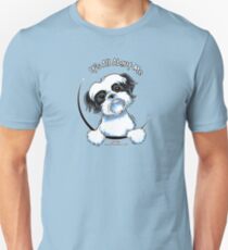 Black/White Shih Tzu :: It's All About Me Unisex T-Shirt