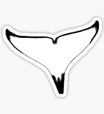 Whale Tail Sticker