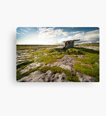 Poulnabrone Dolmen (2) Canvas Print