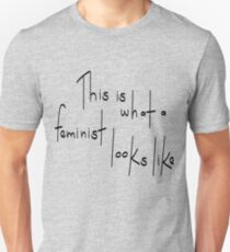 Feminist Looks Like Unisex T-Shirt