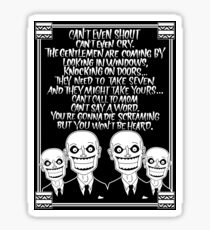 Hush Sticker
