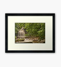 West Burton Falls Framed Print