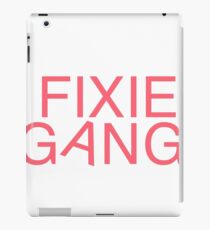 Fixie Gang - pink iPad Case/Skin